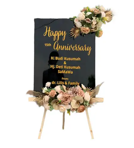 Papan Bunga Akrilik sindangwangi